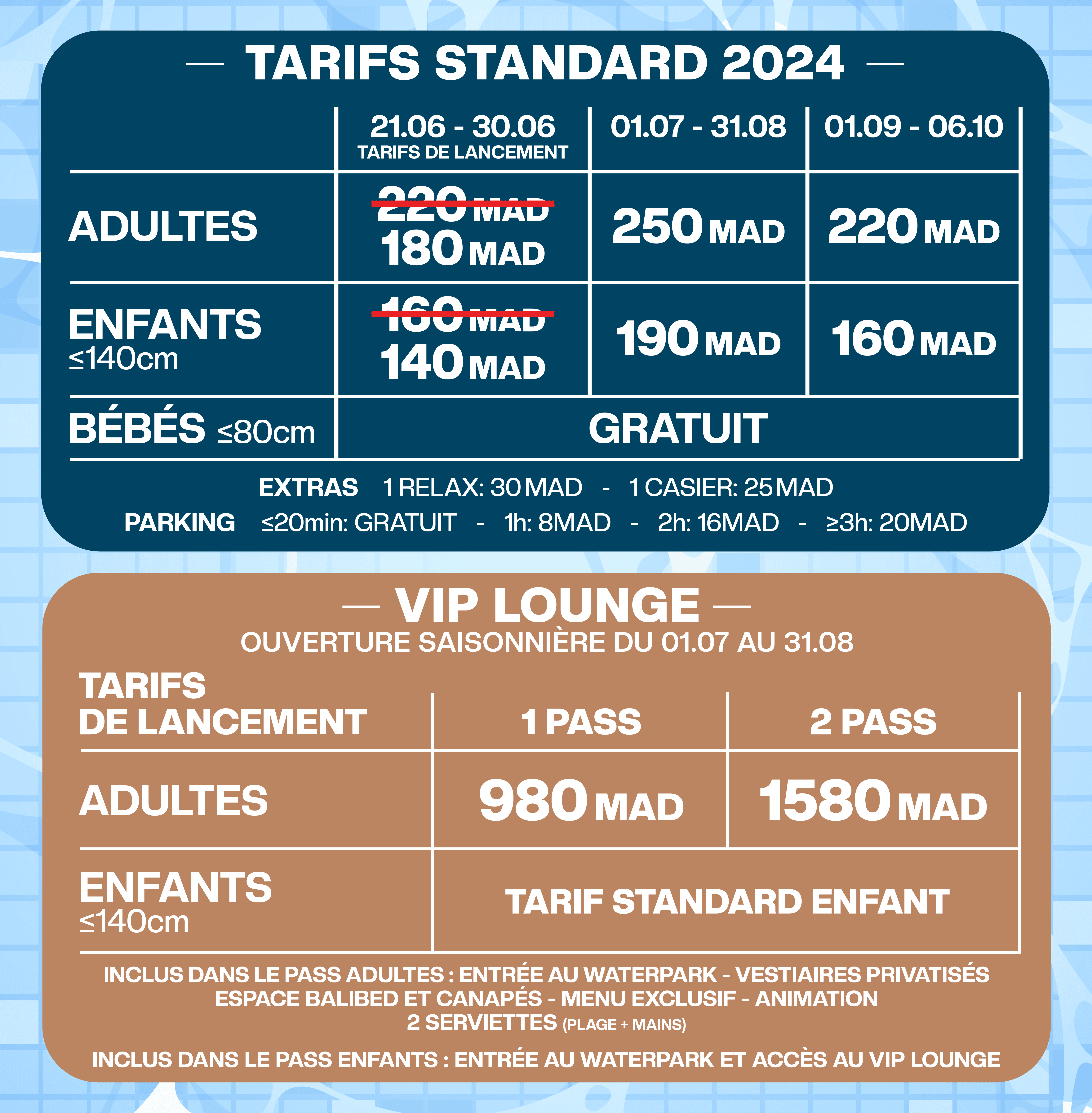 Tarifs Image